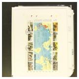 US FDC 20 Oversized Mint Sheet First Day Covers, u