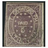CSA #5X1 Used PSE Cert 1861 Provisional CV $1,400