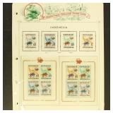Indonesia Stamps Mint NH complete CV $260