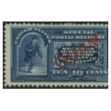 Guam Stamp #E1 Mint HR with hinge thin CV $150