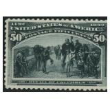 US Stamp #240 Used with short perf at bott CV $200