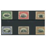US Stamps #294-299 Mint Disturbed Gum comp CV $378
