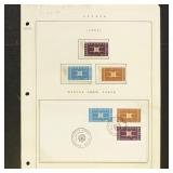 Cyprus Stamps #229-231 Mint NH Blocks, Sin CV $329