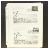 US FDC 25+ Complete Booklet Pane First Day Covers,
