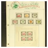 Nicaragua Stamps Mint NH complete set of sheets &