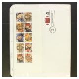 US FDC 25+ Complete Booklet Pane First Day Covers,