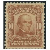 US Stamps #307 Mint LH nicely centered 1903 CV $60