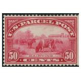 US Stamps #Q10 Mint HR 50 cent Parcel Post CV $210