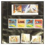 Trucial States Stamps on pages, Mint & Used, wide