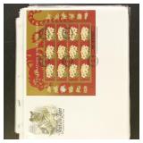 US FDC 20 Oversized Mint Sheet First Day Covers, u
