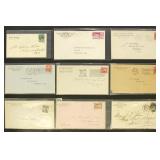 US Postal History 50 1890s-1950s Advertising Cover