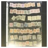 Belgium Stamps Back of Book Collection, no Semipos