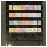 US Stamps 1930s & 40s Mint LH on Vario Pages, comp