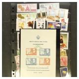 Cuba Stamps Collection Mint Hinged & Used on pages