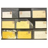 US Postal History 50 #65 Covers, nice variety