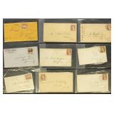 US Postal History 20 1860s Covers and Folded Lette