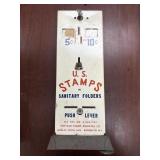 US Postage Stamp Machine Co. Dispenser, 2 slot ven