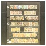 China ROC Stamps 1940s Mint & Used issues on pages