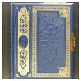 Worldwide Stamps in 1895 Schaubek Album, beautiful