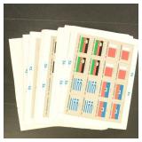 United Nations Flag Sheets Mint NH Stamps, very th