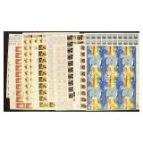 US Stamps $225+ FACE VALUE in mint sheets, mostly