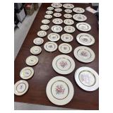 Haviland China Kenmore collection of 53 pieces, Th