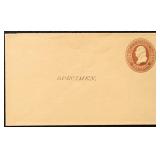 US Postal Stationery 1880s Specimen Entire