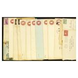 US Stamp Covers, Stationery & Postal Cards group o