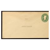 US Postal Stationery 1880s Specimen Entire