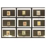 Iran Stamps better issues on dealer cards $1,000