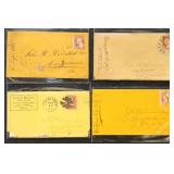 US & Kentucky Postal History 1830s-1860s Covers an