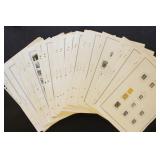 Canada Stamps 1870s-1990s Used and Mint collection