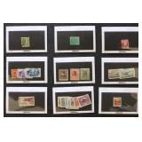 Worldwide Stamps better issues on cards $1,700+