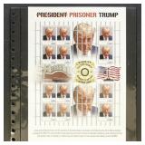 Guyana Prisoner Trump Stamps 2023 Mint NH Sheet of