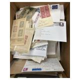 US Stamps Bankers Box accumulation including Used