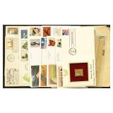US Stamps and Covers accumulation 1920s-1980s, var