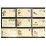 US WWII Patriotic Covers 50 total with variety of