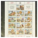 Monaco Stamps #2023-2024 Mint NH Sheets set of 2 C