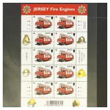 Jersey Stamps #1005-1010 Mint NH 2001 set of Sheet