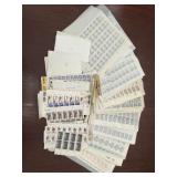 US Stamps FACE VALUE $1,700+ Mint NH Sheets and Pl