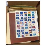 US Stamps FACE VALUE $2,000+ in heavy bankers box,