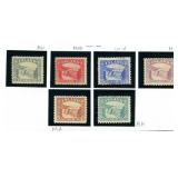 Iceland Stamps #170-175 Mint, #172 Used CV $150+