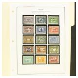 Iceland Stamps #152-166 Mint on Page CV $396.50
