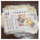 US Stamps $125+ FACE VALUE in a variety of formats