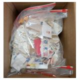 US Stamps 8+ Pounds of Used Stamps on Paper