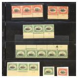 US Stamps #294 Mint NH Plate Number Strip CV $600+