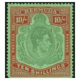 Bermuda Stamps #126a Mint LH Perf. 14 1938-1951 KG