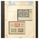 United Nations Stamps #38 Used &  Mint NH 1955 Ins