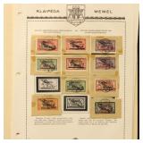Memel Stamps #19//42, C8//C29 Used group of 38 dif