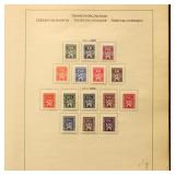 Czechoslovakia Stamps 1918-1945 Back of Book Mint